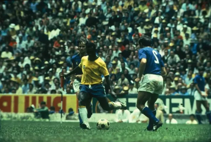 Framed Print : World Cup Final 1970 Brazil4 Italy 1 Azteca Stadium Framed Print : World Cup Final 1970 Brazil4 Italy 1 Azteca Stadium