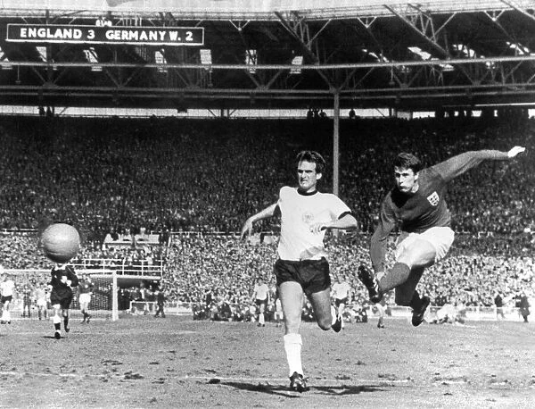 World Cup Final Football 1966 England 4 Germany 2 at Wembley Geoff Hurst