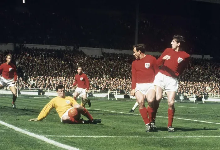 Framed Print : World Cup Final Football 1966 England 4 West Germany 2 at Wembley Gordon Framed Print : World Cup Final Football 1966 England 4 West Germany 2 at Wembley Gordon