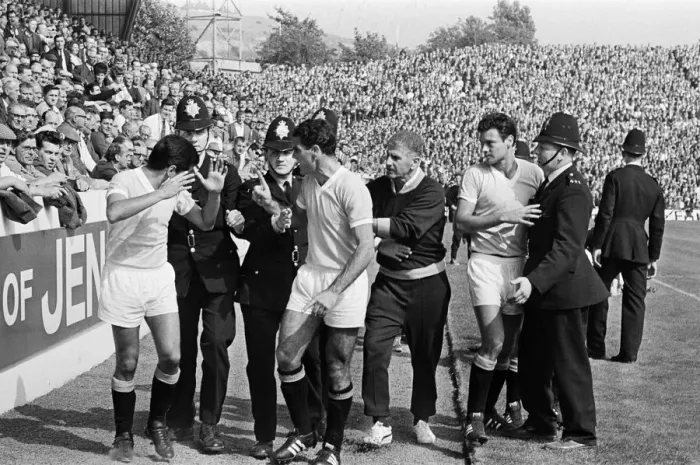 Framed Print : World Cup Football 1966 West Germany v Uruguay The 2nd
