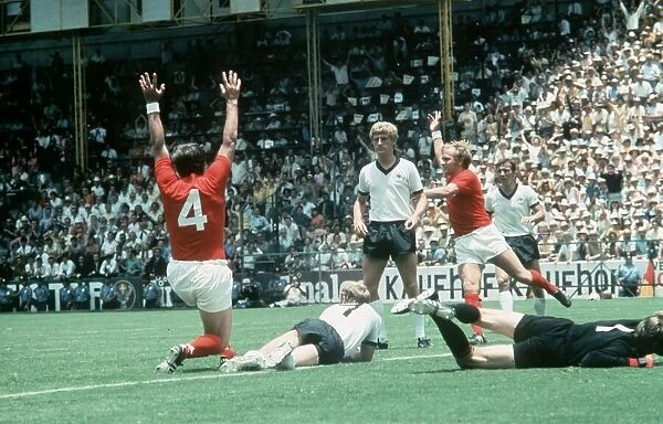 World Cup Quarter Final 1970 England 2 West Germany 3 after extra time