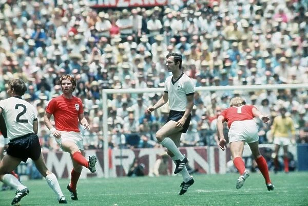 World Cup Quarter Final in Leon, Mexico England 2 v West Germany 3 Franz