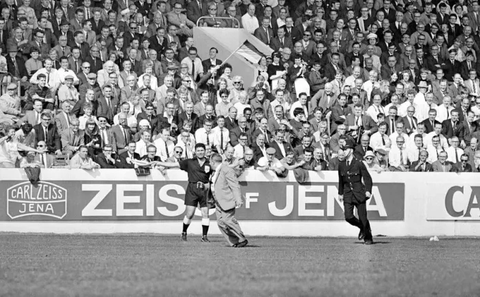 Framed Print : World Cup Quarter Finals West Germany versus Uruguay 24th July 1966 Another Framed Print : World Cup Quarter Finals West Germany versus Uruguay 24th July 1966 Another