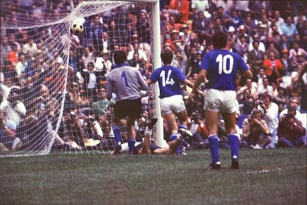 World Cup Semi Final1970 Italy 4 W. Germany 3 after extra time