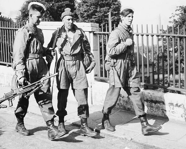 The World War II British airborne forces consisted of the Parachute Regiment