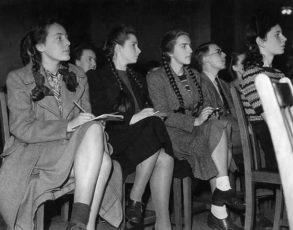 World War II Home front: Youth. Some of them may have been discussing Lease-Lend