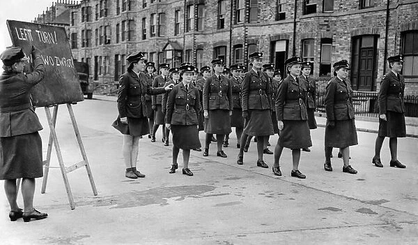 World War II: Women. Six hundred Polish women have arrived in this country having spent