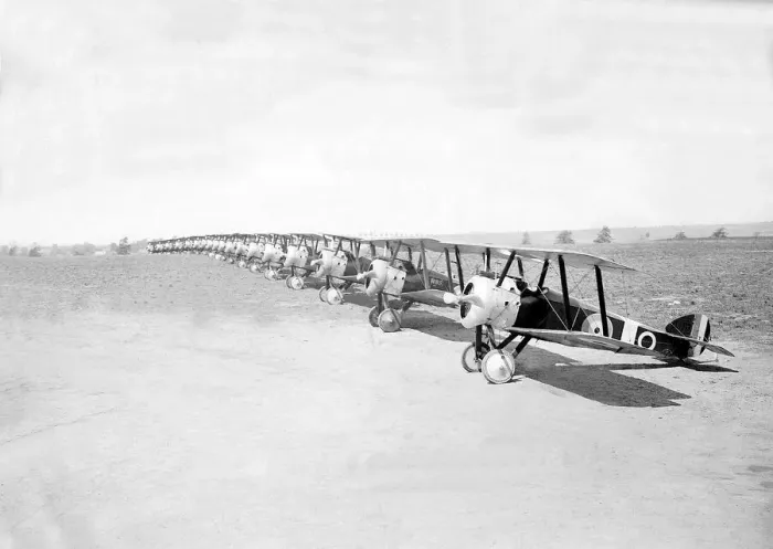 Framed Print : World War One line up of Sopwith Camels of 203 Canadian Squadron at Izel-le-Hameau Framed Print : World War One line up of Sopwith Camels of 203 Canadian Squadron at Izel-le-Hameau