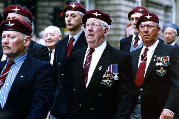 World War Two - Second World War - D-Day Remembrance Parade - Former paratrooper Norman