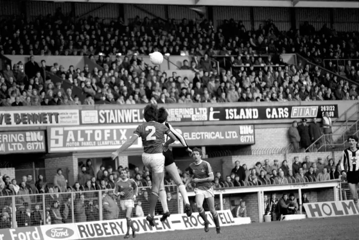 Framed Print : Wrexham 0 v. Newcastle 0. Division Two Football. January 1981 MF01-09-037 Framed Print : Wrexham 0 v. Newcastle 0. Division Two Football. January 1981 MF01-09-037