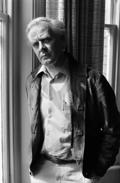 Framed Print : Writer David Cornwall (John Le Carre) at his home Hampstead, north London
