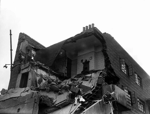 WW2 Air Raid Damage 1943 Bomb damage Newcastle