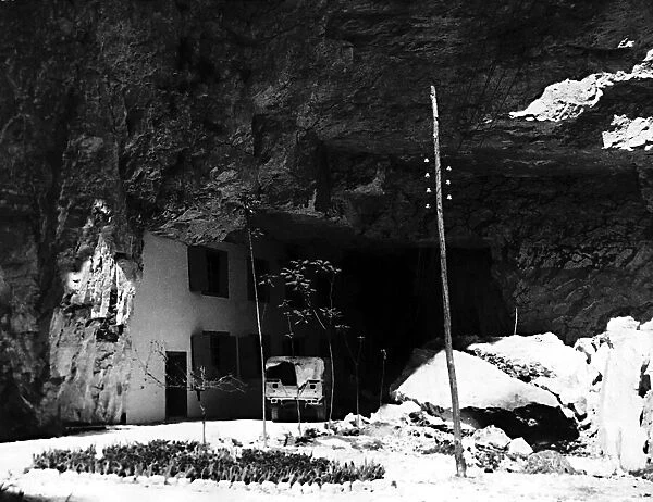 WW2 Costozza Factory May 1945 Entrance to the Plant in the hills overlooking