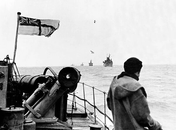 WW2 Hunter Ships on the lookout for German U-Boats