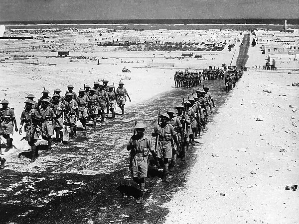 WW2 Indian troops in the Western Desert