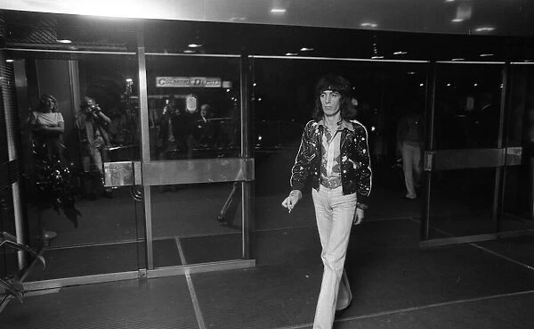 Bill Wyman of the Rolling Stones arriving at the Odeon New Street