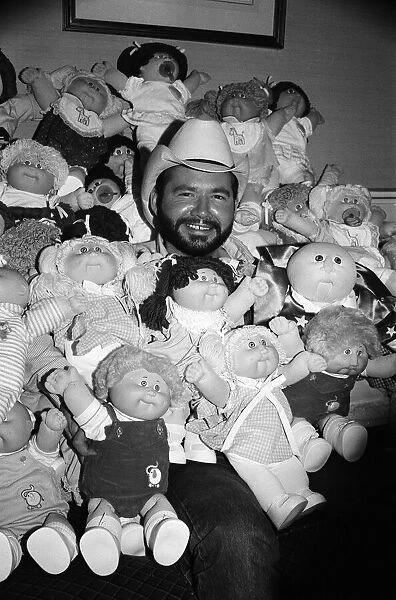 Xavier Roberts, the creator of the Cabbage Patch Kids concept which is sweeping America