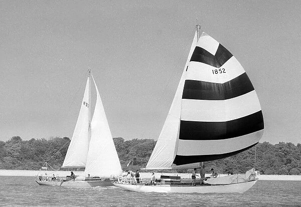Yachting at Cowes Aug 1964