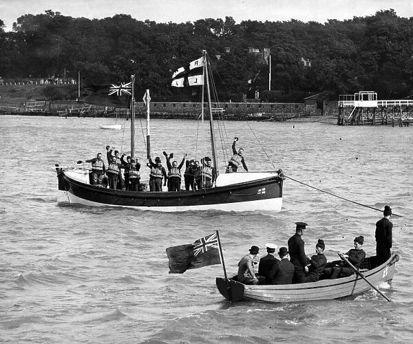 Yarmouth Lifeboat. 19th July 1928