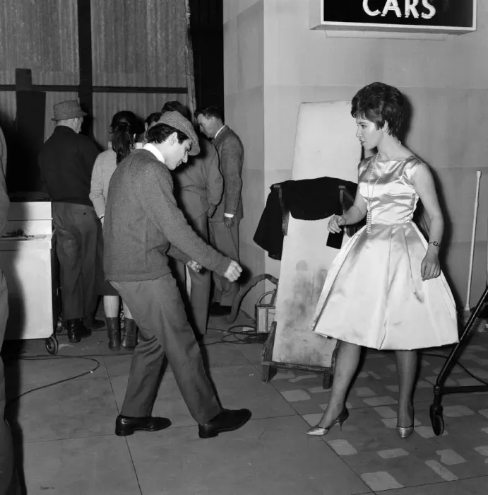 Framed Print : Fifteen year old Helen Shapiro pictured during the filming of Its Trad, Dad Framed Print : Fifteen year old Helen Shapiro pictured during the filming of Its Trad, Dad