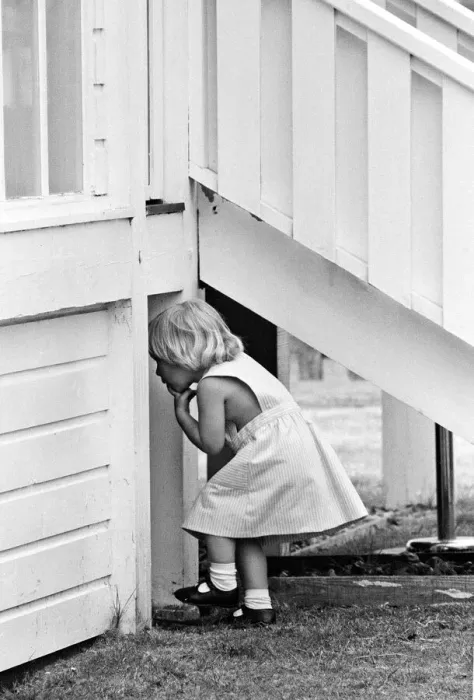 Framed Print : Three year old Zara Phillips, daughter of Princess Anne and Captain Mark Phillips