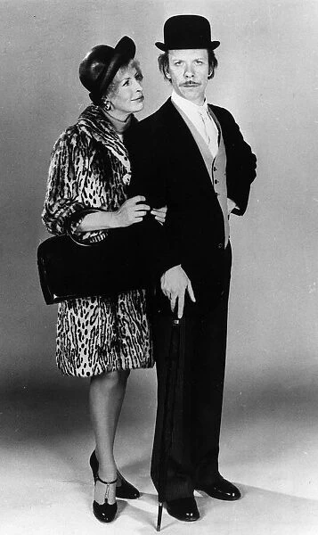 Yootha Joyce and Brian Murphy in George and Mildred 1976 TV programme