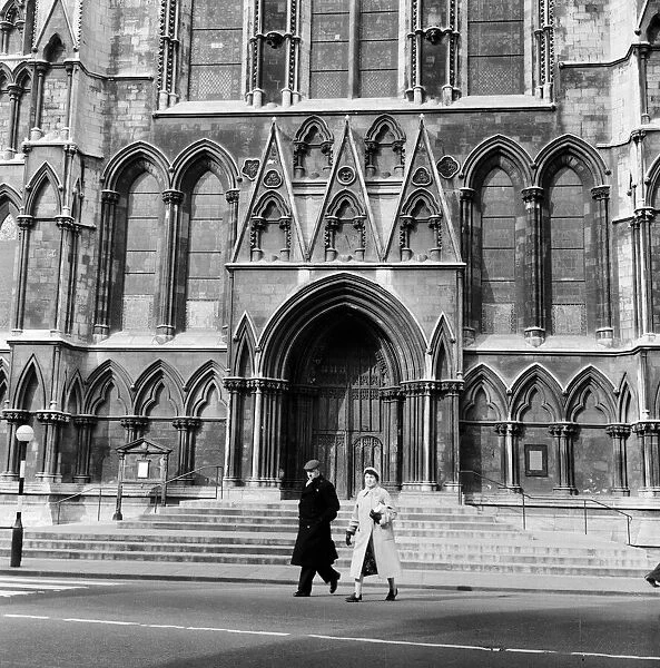 York Minster The South Gate. 3rd April 1961