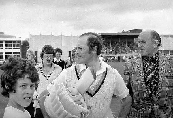Yorkshire and England cricketer Geoffrey Boycott August 1978 78-3973-003