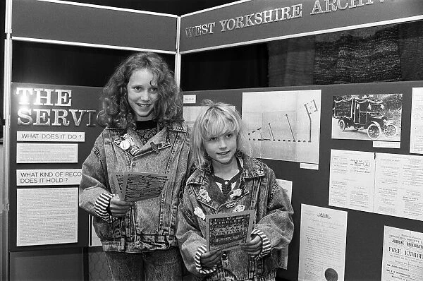 Two young holiday makers from Norfolk, Roslind, left, and Josephine Thakery