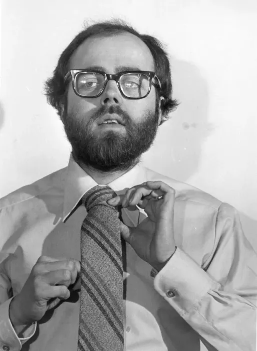 Framed Print : A young man getting to grips with the modern tie 01 / 09 / 78 circa Framed Print : A young man getting to grips with the modern tie 01 / 09 / 78 circa