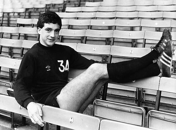 A young Paul McStay who signed for Celtic football club