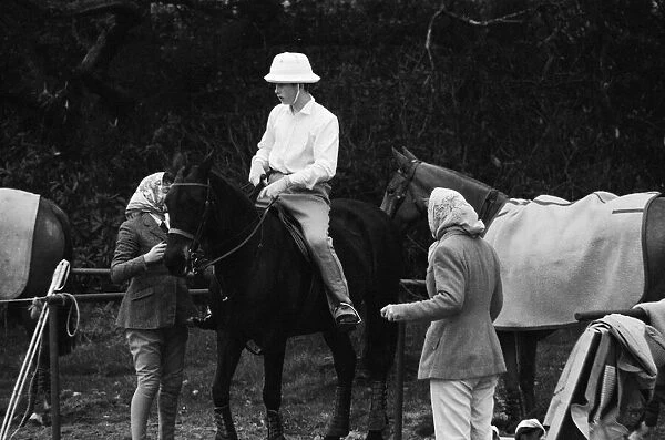 Young Prince Charles at Smiths Lawn in Windsor Park