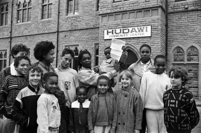 Framed Print : Youngsters at a Huddersfield community centre have launched a fight to keep their youth