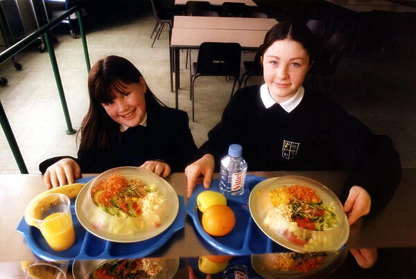 Youngsters at four Wearside schools were tucking into healthy meals