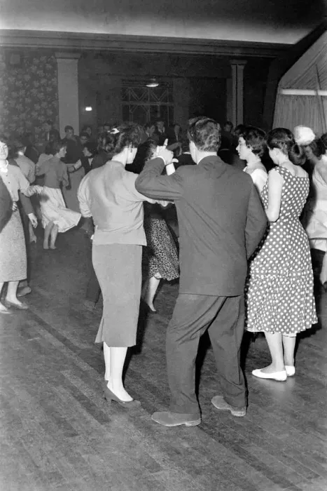 Framed Print : Youth Culture: The teenagers Orchid ballroom dance at Purley