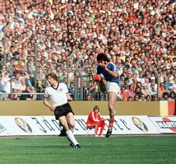 Yugoslavia v West Germany World Cup 1974 football Ivan Buljan of Yugoslavia