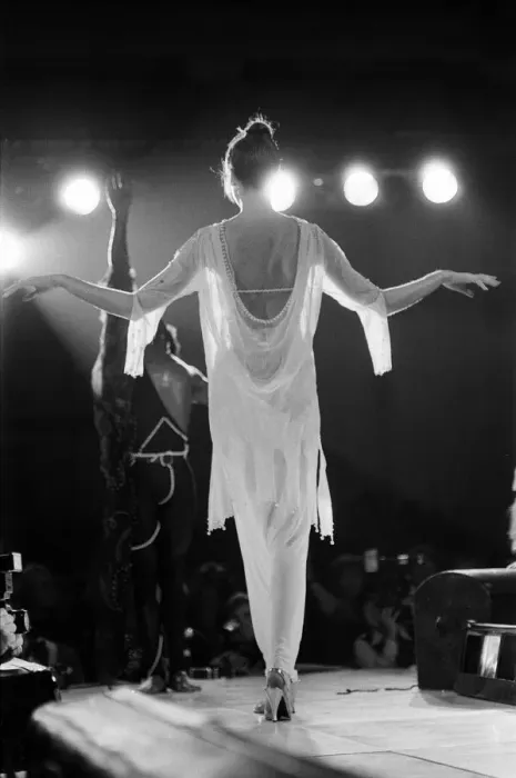 Framed Print : Zandra Rhodes Fashion Show, Olympia, London, October 1980