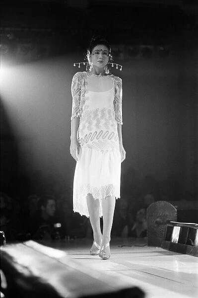 Zandra Rhodes Fashion Show, Olympia, London, October 1980