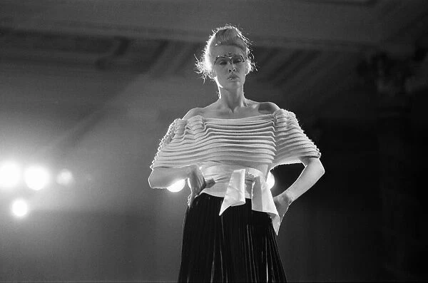 Zandra Rhodes Fashion Show, Olympia, London, October 1980