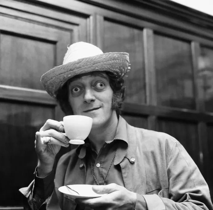 Framed Print : Zany comedian Marty Feldman seen here posing for the Daily Mirror at the Lime Grove Framed Print : Zany comedian Marty Feldman seen here posing for the Daily Mirror at the Lime Grove