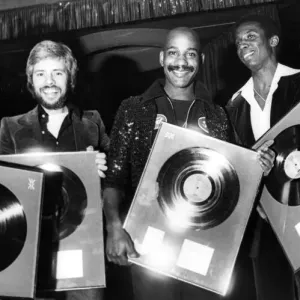 Disco Kings Hot Chocolate Silver Disc Print 1976