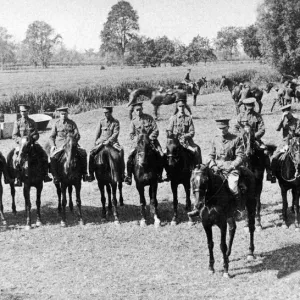 No 1 Squadron B Troop of the South Staffordshire Yeomanry seen here on exercise before No 1 Squadron B Troop of the South Staffordshire Yeomanry seen here on exercise before