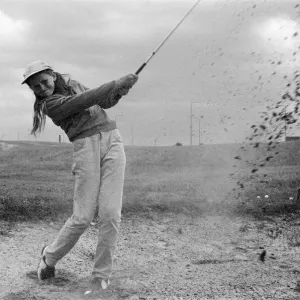 13 year old Denise Hastings, the only girl in the Bootle Junior Golf Tournament 13 year old Denise Hastings, the only girl in the Bootle Junior Golf Tournament