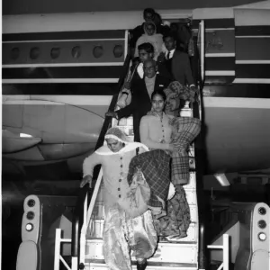 160 Immigrants Arrive at Heathrow, 22nd February 1968 Print