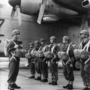 The 17th Battalion Parachute Regiment ready for action