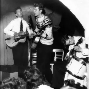 Colin Rimmer with the Coney Island Skiffle Group Print 1957 Colin Rimmer with the Coney Island Skiffle Group Print 1957