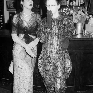 Jayne Sparke and Richard Wakefield at the Blitz Club Print 1980
