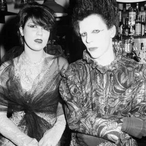 18-year-old Jayne Sparke and 19-year-old Richard Wakefield at the Blitz Club in Covent 18-year-old Jayne Sparke and 19-year-old Richard Wakefield at the Blitz Club in Covent