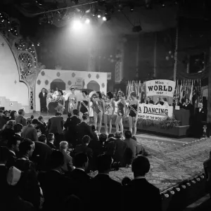 Marita Lindahl Wins Miss World 1957 Print - October 14, 1957 Marita Lindahl Wins Miss World 1957 Print - October 14, 1957