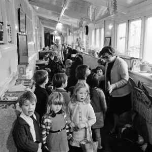Some of the 180 children play in the small corridor at Sacred Heart RC school, Gorton Some of the 180 children play in the small corridor at Sacred Heart RC school, Gorton